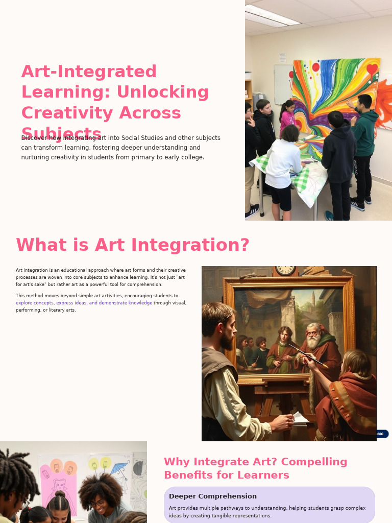 Art Integration in Education Strategies | PDF | Creativity | The Arts