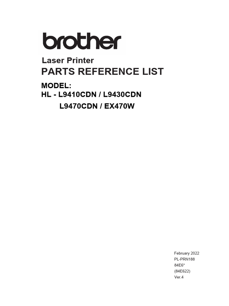 Fuser Unit Parts Reference Guide | PDF