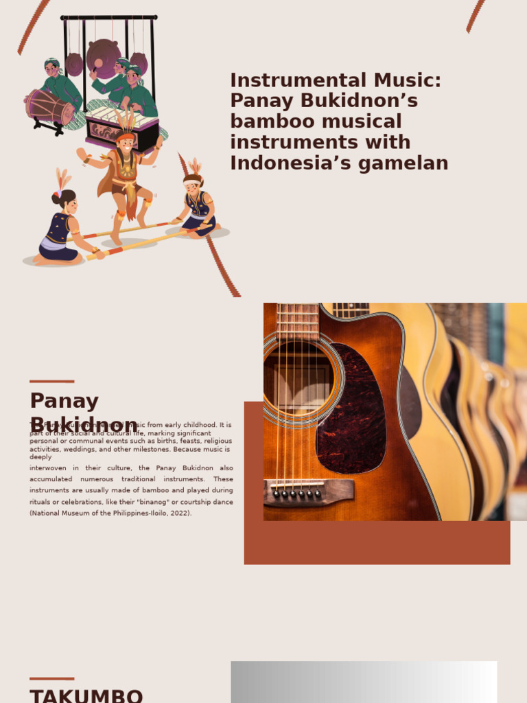 Instrumental Music of Panay and Indonesia 2 | PDF | Musicology ...