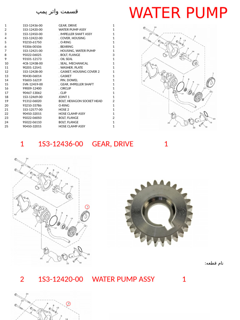06 Water Pump | PDF