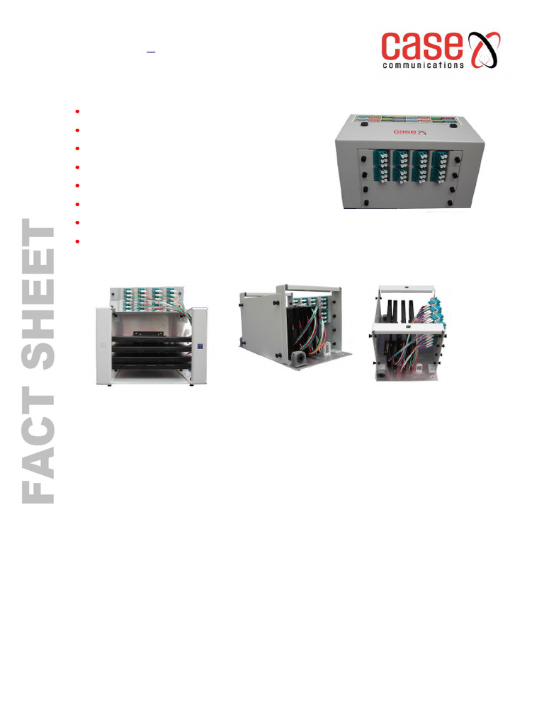 Images Datasheets Patch Panel Splice-Patch-Din-Rail v4.0 | PDF