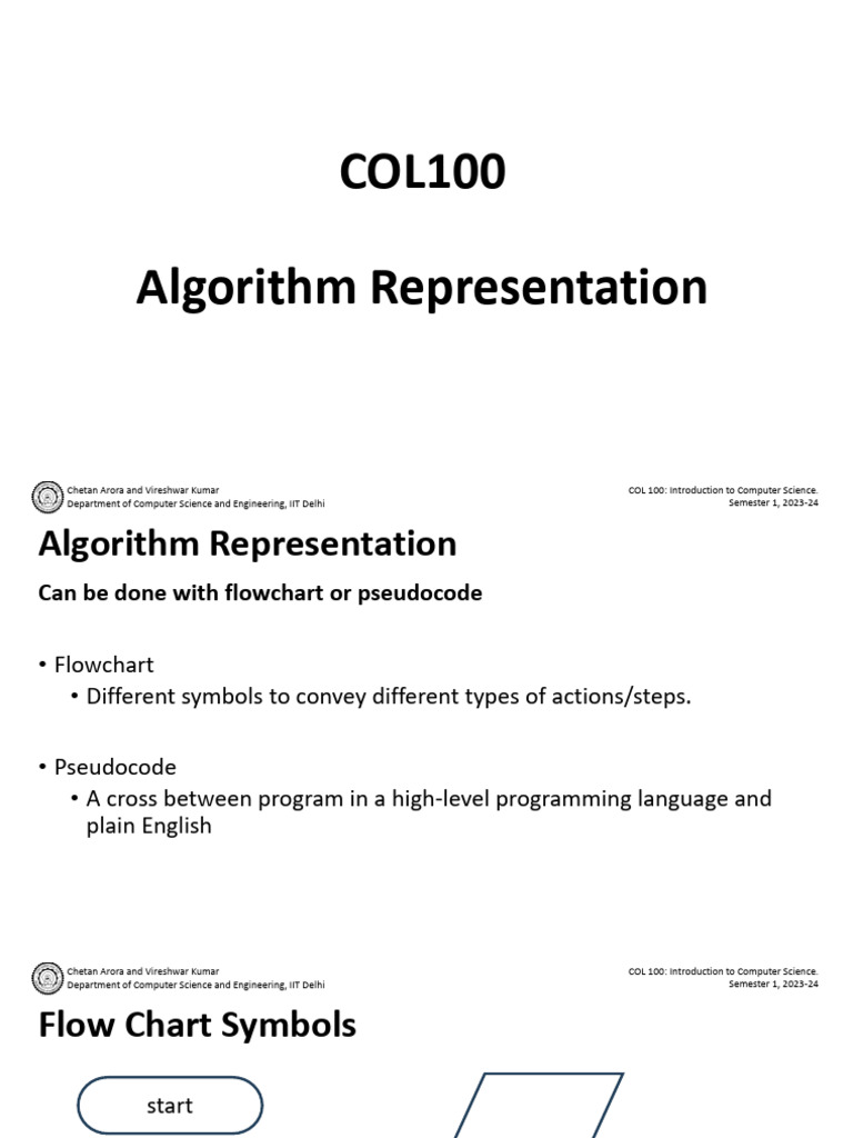 Flowchart and Pseudocode Basics | PDF | Theoretical Computer Science ...