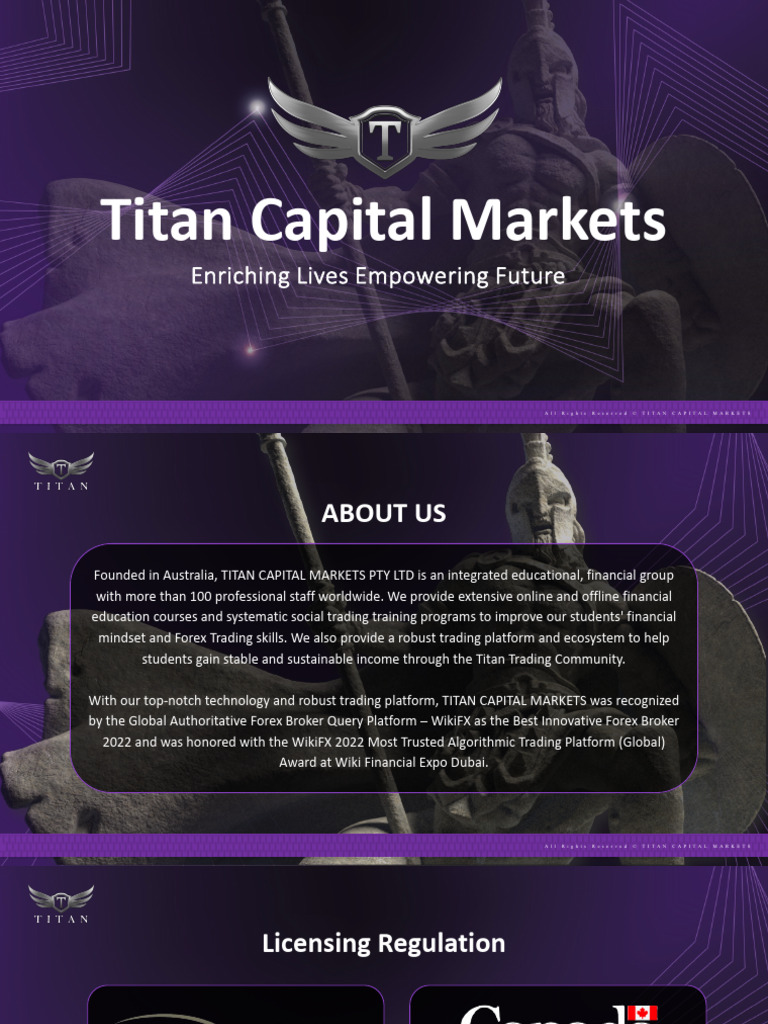 Titan Global Partners Program (Global) 1218 | PDF | Capital Market ...