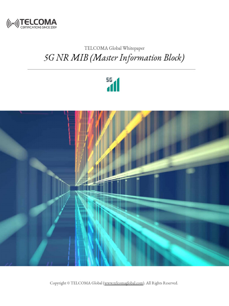 Understanding 5G NR Master Information Block | PDF | Orthogonal ...