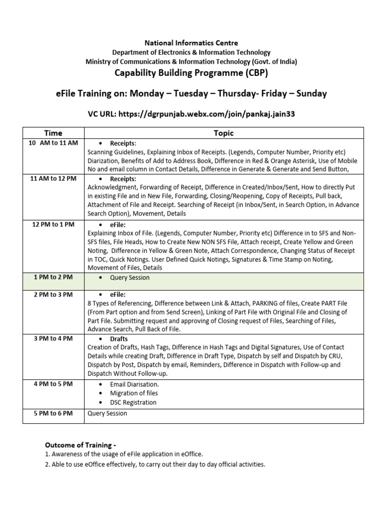 eFile and EMD Training Program Overview | PDF | Computing | Software
