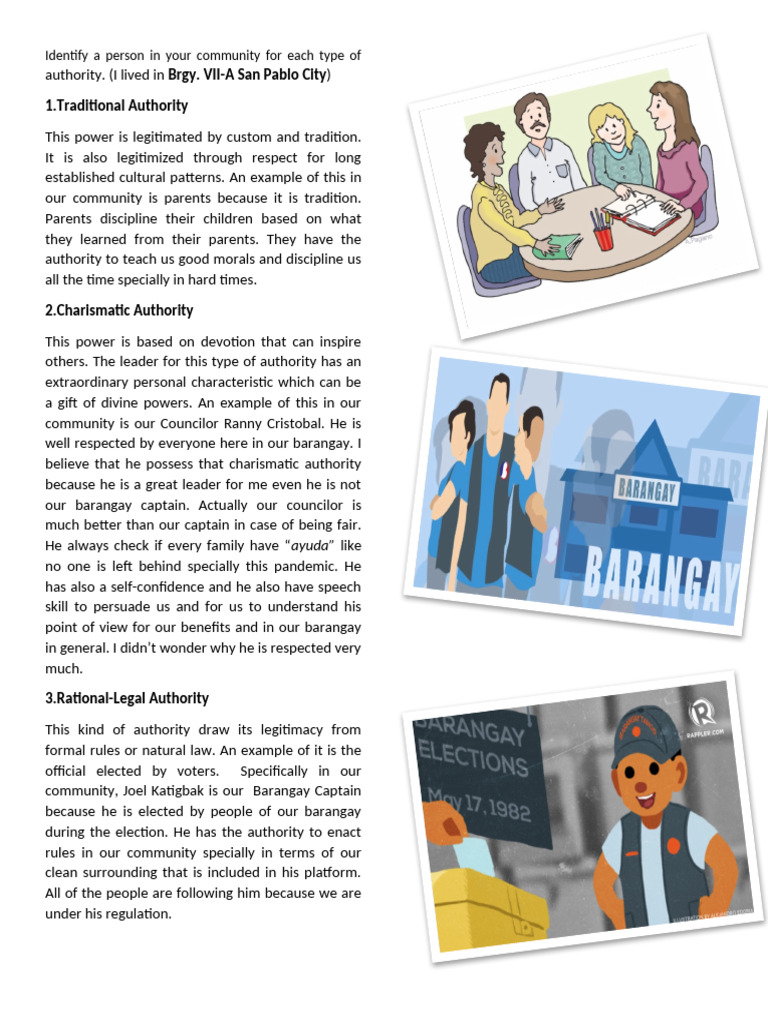Community Authority Examples | PDF