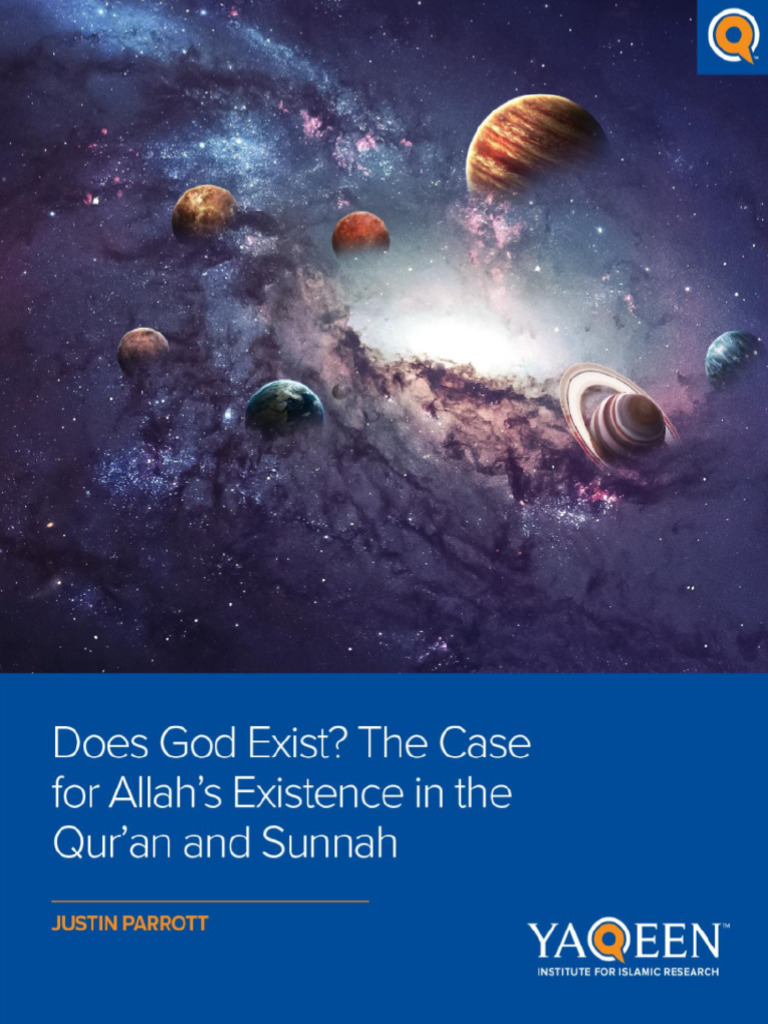 FINAL The Case For Allahs Existence in The Quran and Sunnah 1 | PDF ...