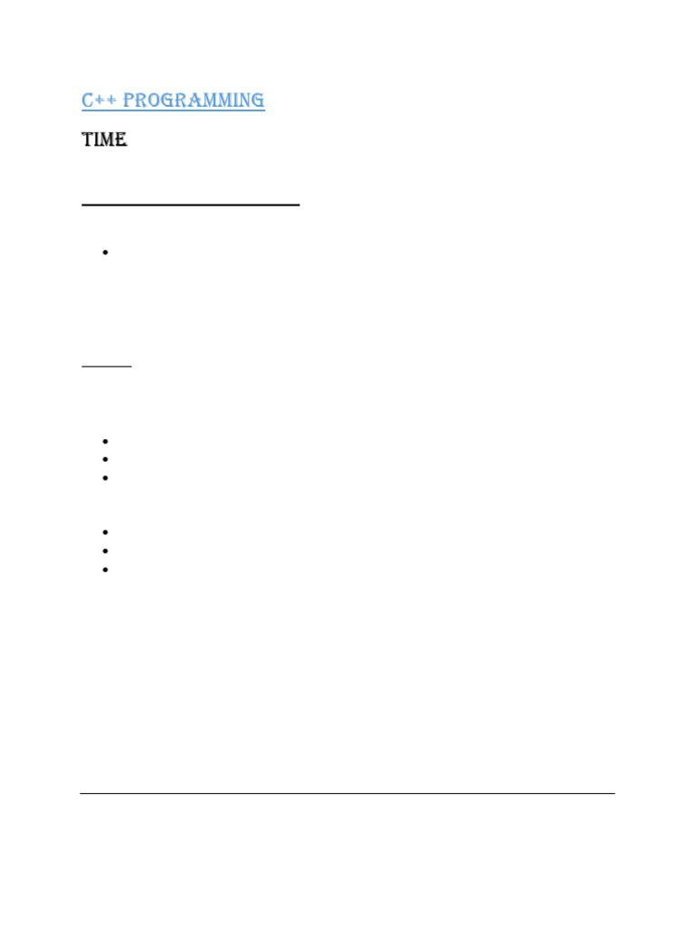 C++ Programming Study Guide 2025 | PDF