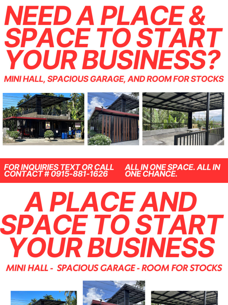 Filipino Business Space for Rent | PDF