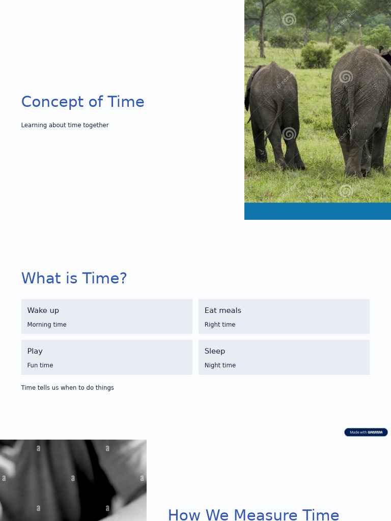Understanding Time for Kids | PDF
