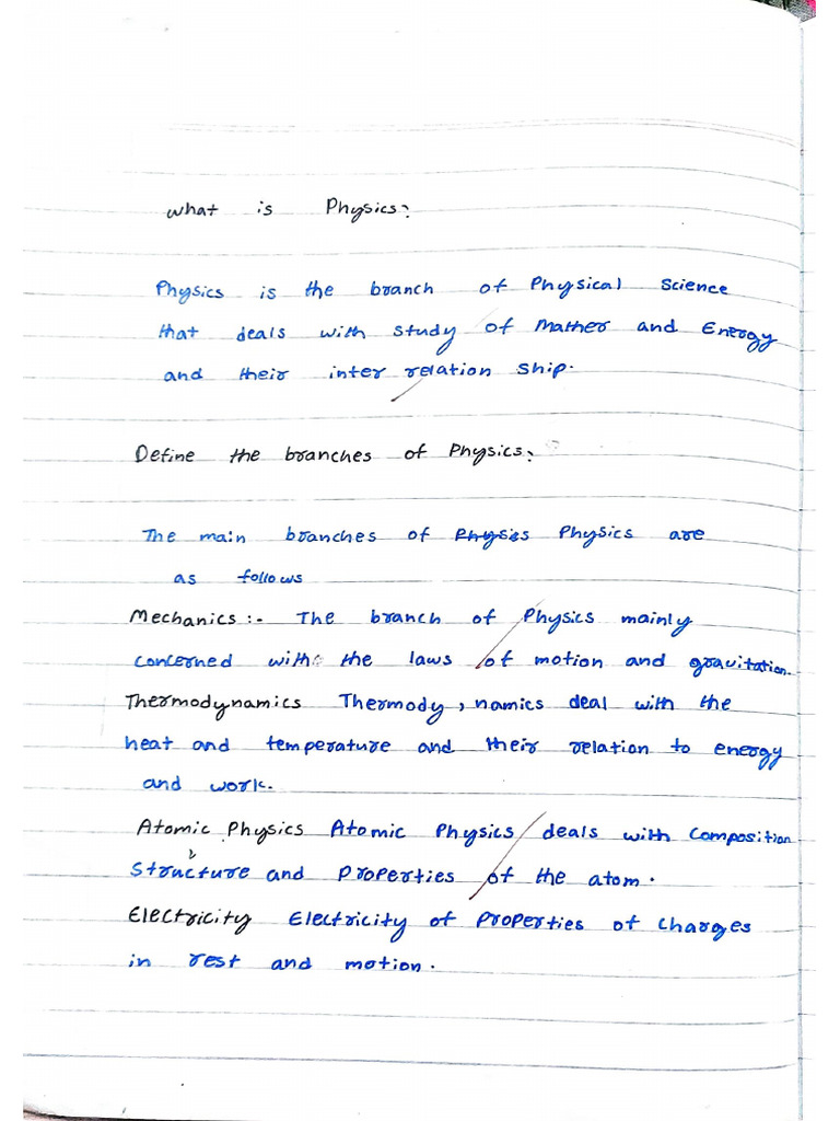 Physics IX Mid-Term | PDF