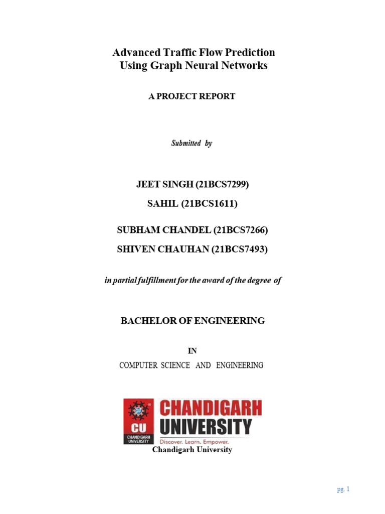 Traffic Flow Prediction with GNNs | PDF | Machine Learning | Traffic ...