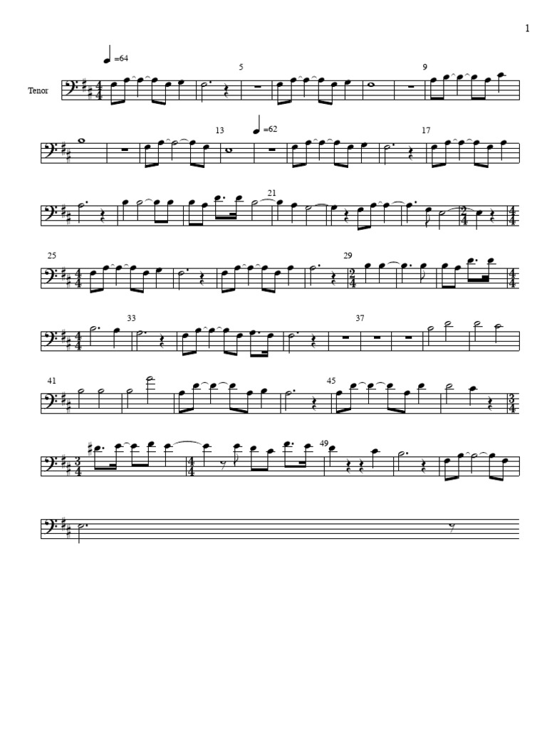 Tenor Analysis and Data Overview | PDF