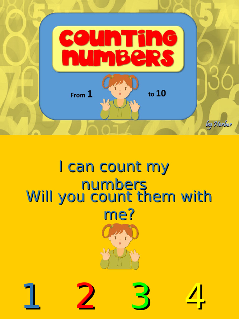 Counting Numbers for Kids | PDF
