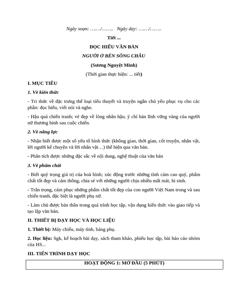 Tiết ... Đọc Hiểu Văn Bản | PDF