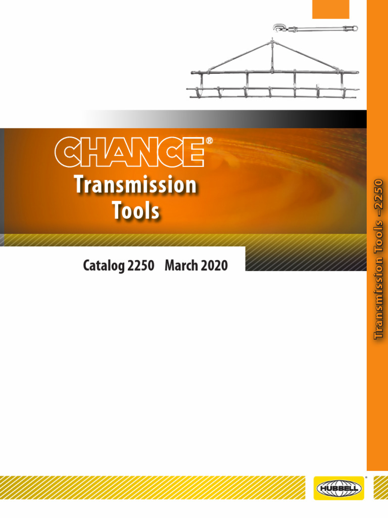 Transmission Tools Catalog 2250 | PDF | Insulator (Electricity ...