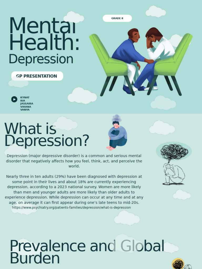 Mental Health - 20250825 - 172138 - 0000 | PDF | Major Depressive ...