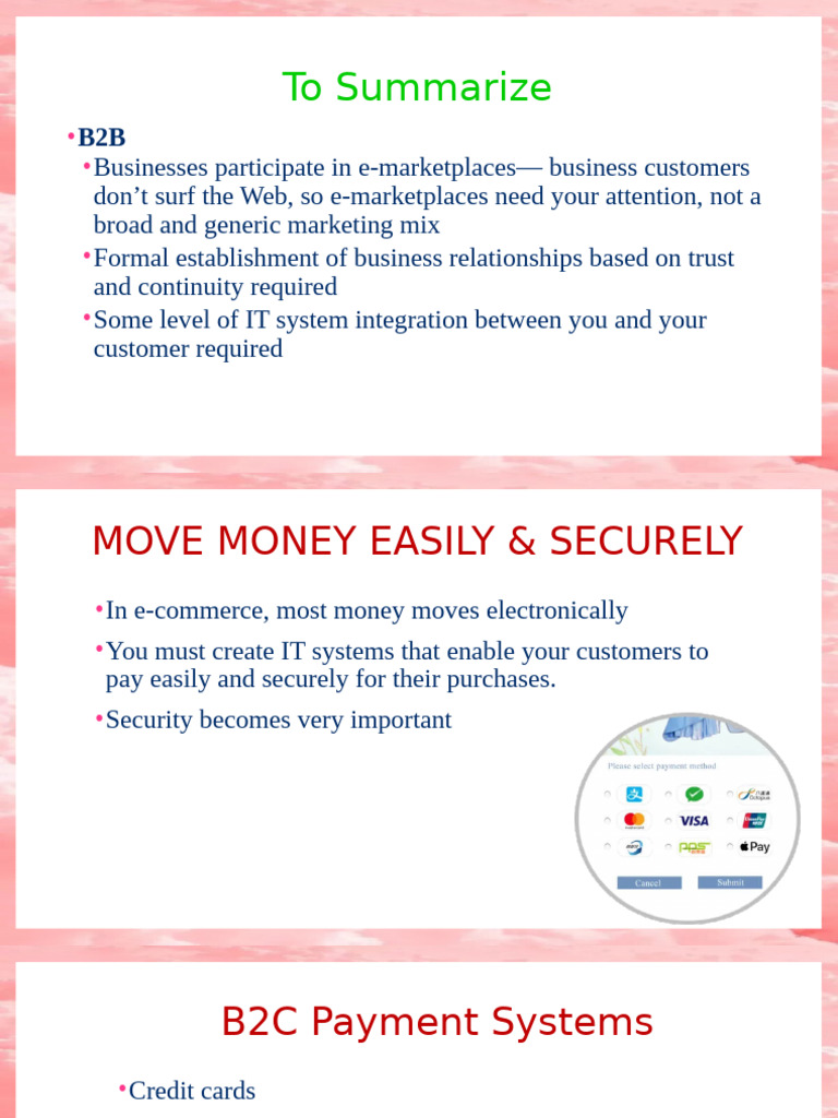 Chapter 5 Electronic Commerce Strategies For The New Economy5 | PDF