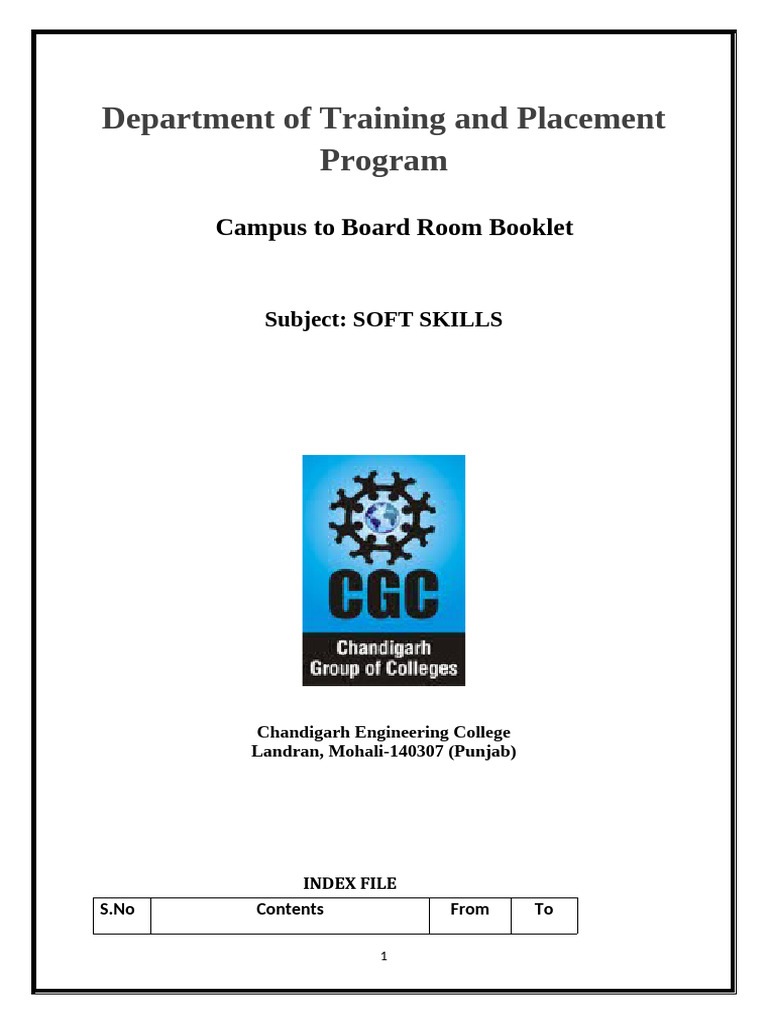 Career Planning and Soft Skills Guide | PDF | Latitude | Typewriter