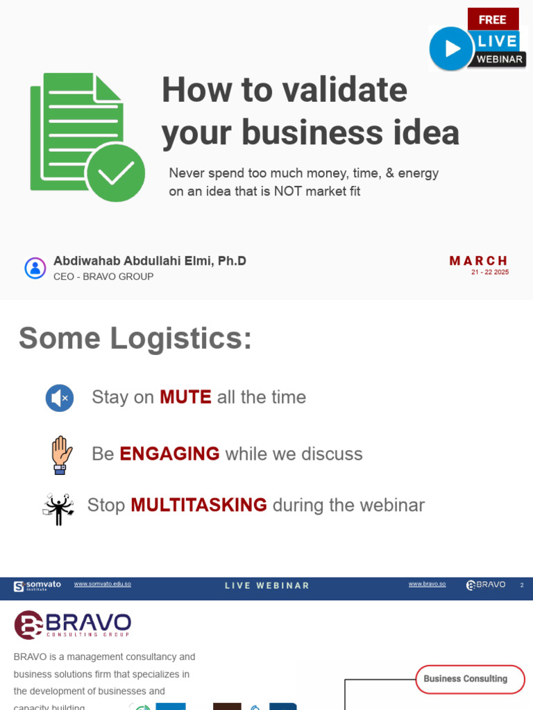 33VyiPN6Rqy89PPDbtCp - Notes - Webinar March2025 - How To Validate Your ...