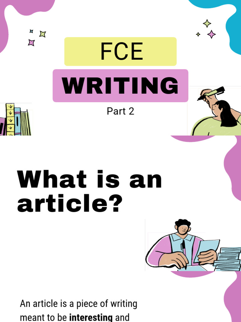 Article Writing Part 2 | PDF