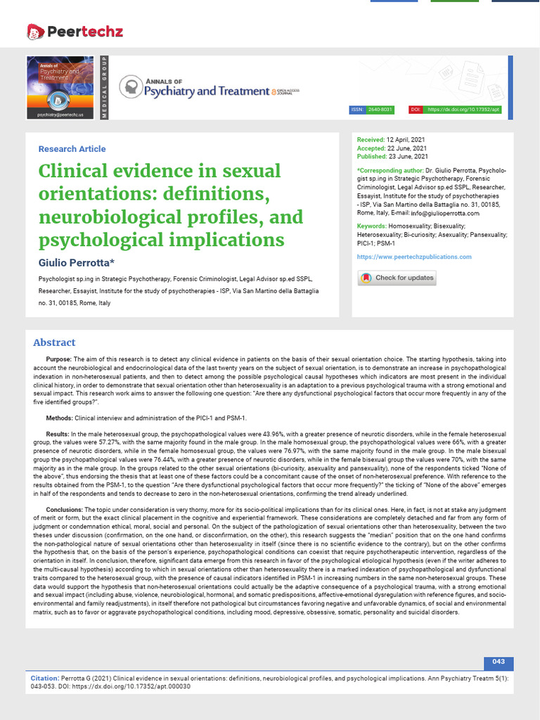 APT-5-130 | PDF | Sexual Orientation | Homosexuality