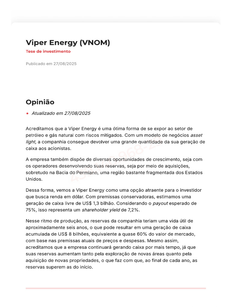 VNOM | PDF