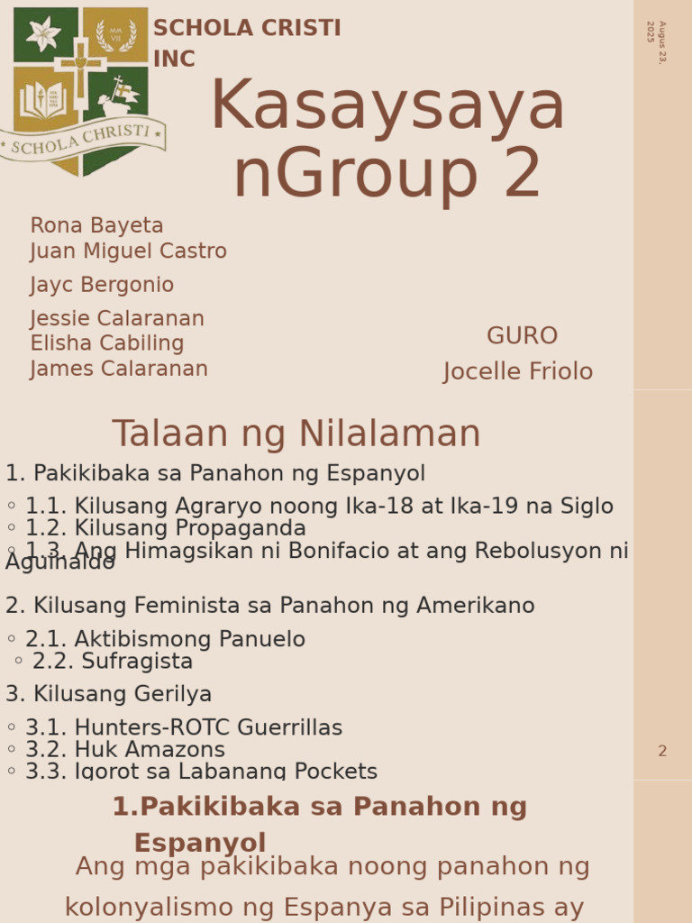 GROUP 2 - Reporting UNIT 2 | PDF