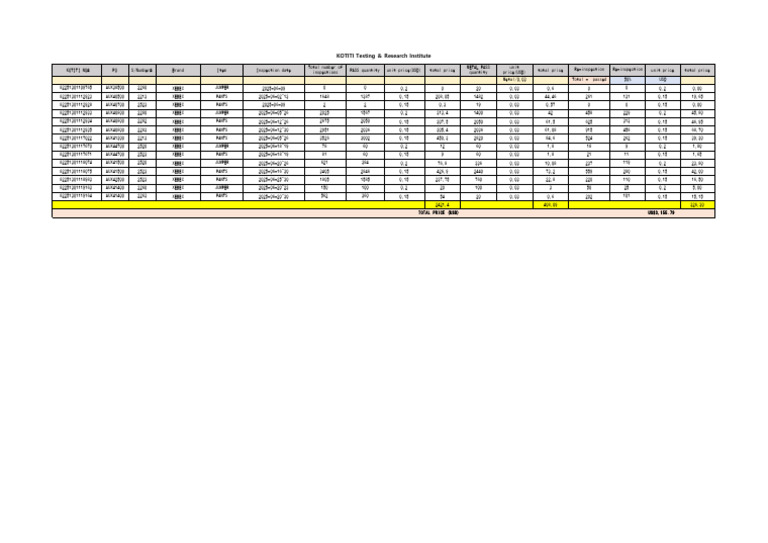 MARUBENI - June - Inspection Fee | PDF