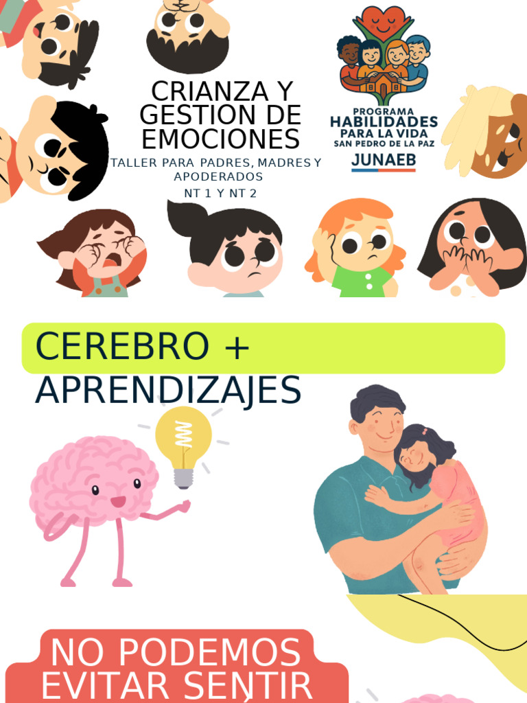Taller de Crianza y Manejo Emocional | PDF | Las emociones | Conceptos ...
