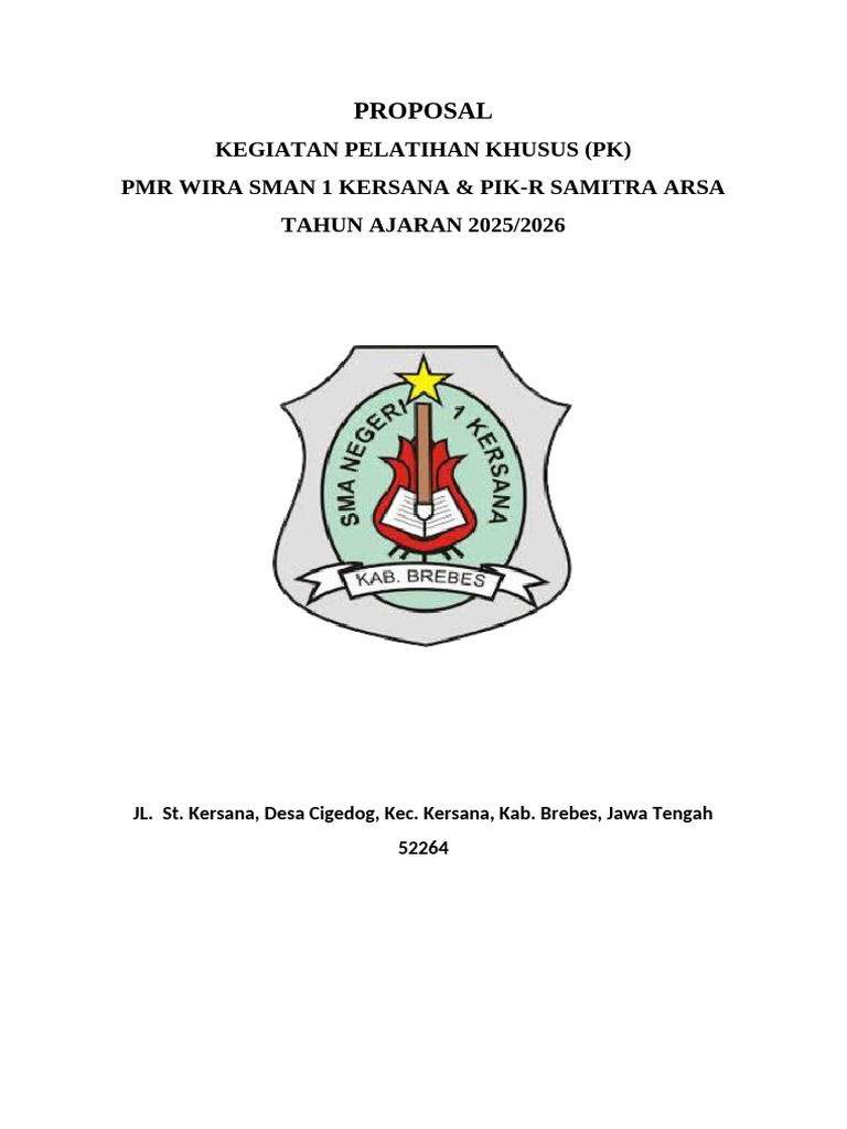 Pelatihan Kepemimpinan PMR & PIK-R 2025 | PDF