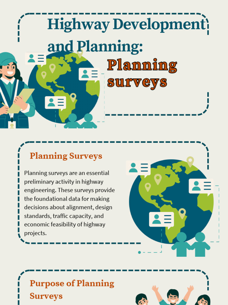 Essential Planning Surveys for Highways | PDF | Surveying | Highway