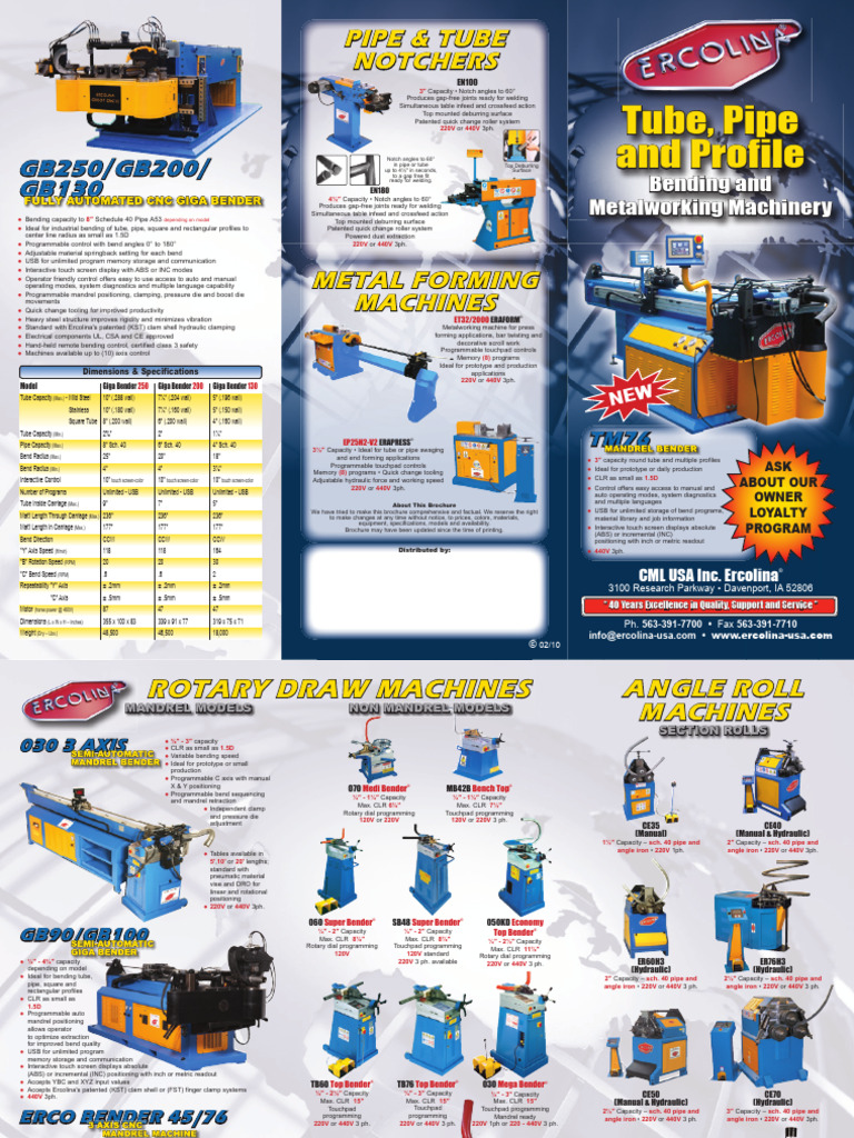 Metalworking Machinery Solutions | PDF | Pipe (Fluid Conveyance ...