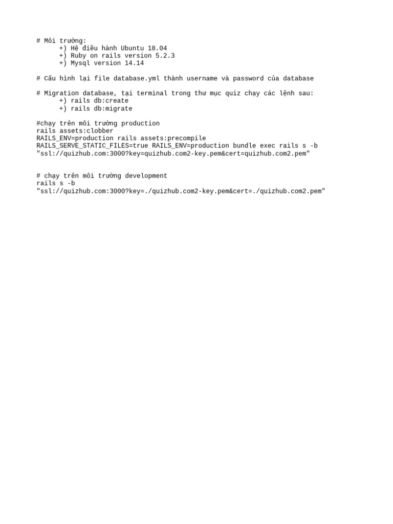 Command Build Production | PDF
