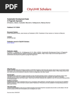 Academic Publications on Sustainability | PDF
