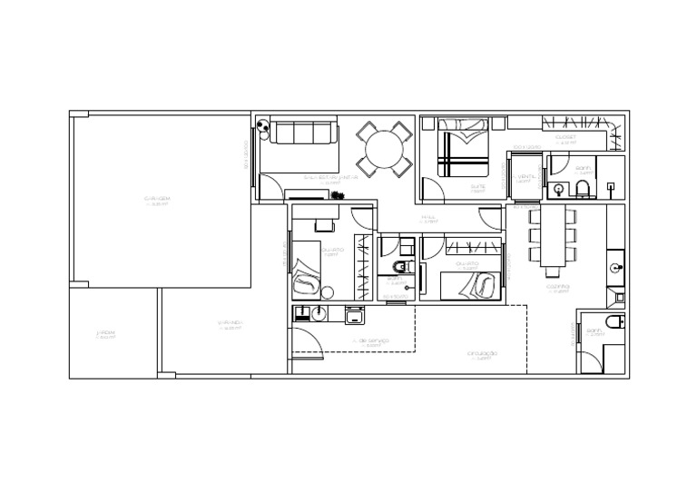 Medidas e Áreas de Ambientes Residenciais | PDF