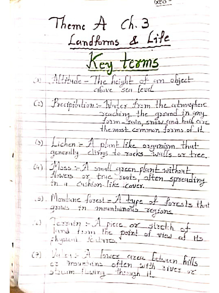 S. S CH 3 Notes | PDF
