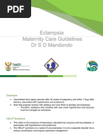 Eclampsia Management Dosage Guide | PDF