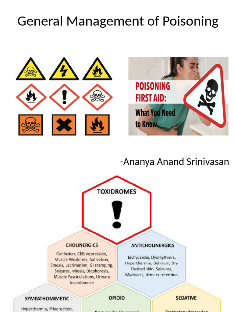 Comprehensive Guide to Poison Management | PDF | Medical Specialties ...