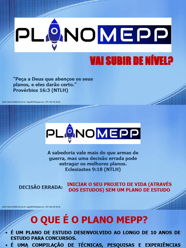 Método MEPP: Estudo Eficiente para Concursos | PDF | Aprendizado ...
