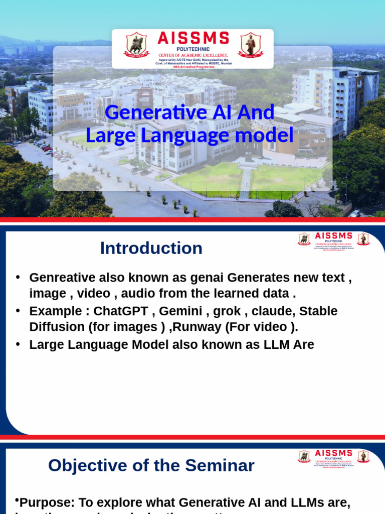 Understanding Generative AI and LLMs | PDF | Artificial Intelligence ...