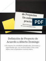 Direccion y Gestion de ProyectosDOMINGO1
