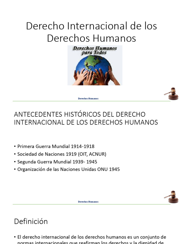 Historia y Normas de Derechos Humanos | PDF | Naciones Unidas ...