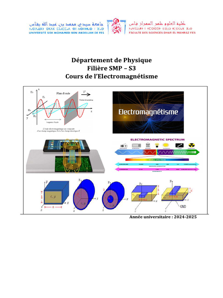 Cours Elctromagnetique VSF | PDF