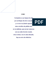 Himno Nacional de Honduras Español