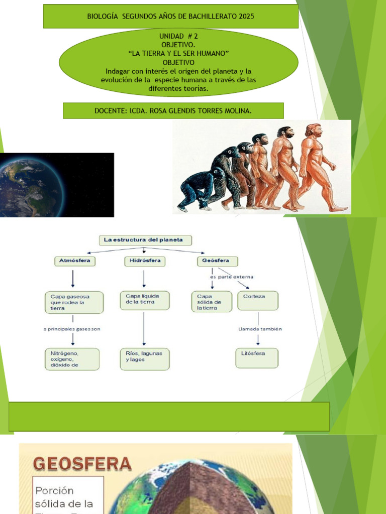 Origen de la Tierra y Evolución Humana | PDF