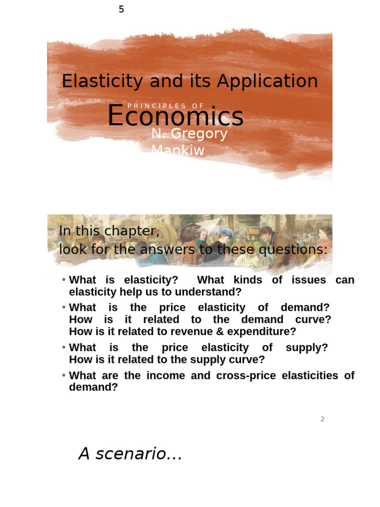 Understanding Elasticity in Economics | PDF | Price Elasticity Of ...