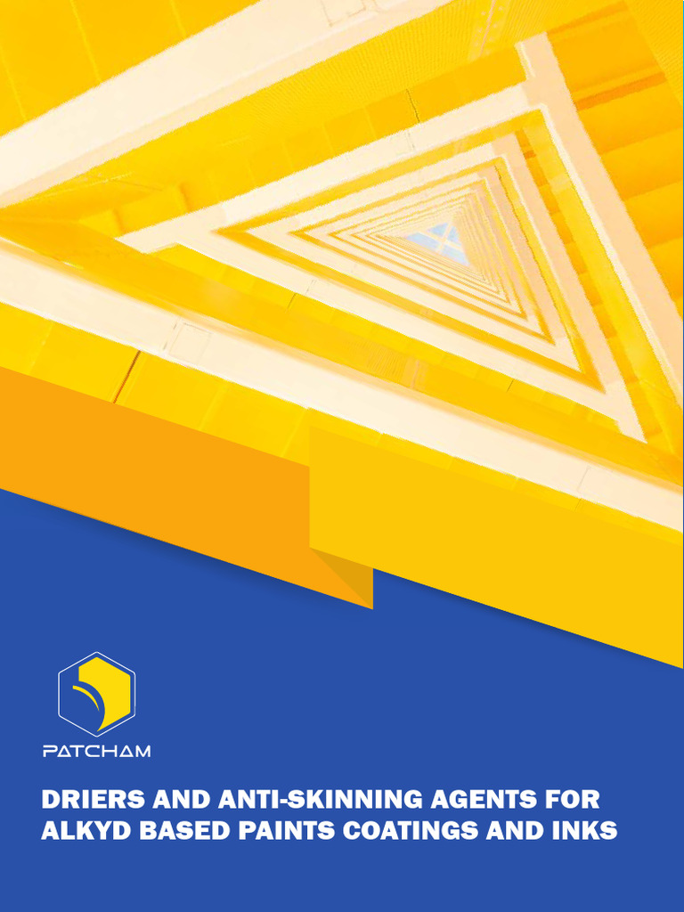 Alkyd Paint Driers and Anti-Skinning Agents | PDF | Paint | Catalysis