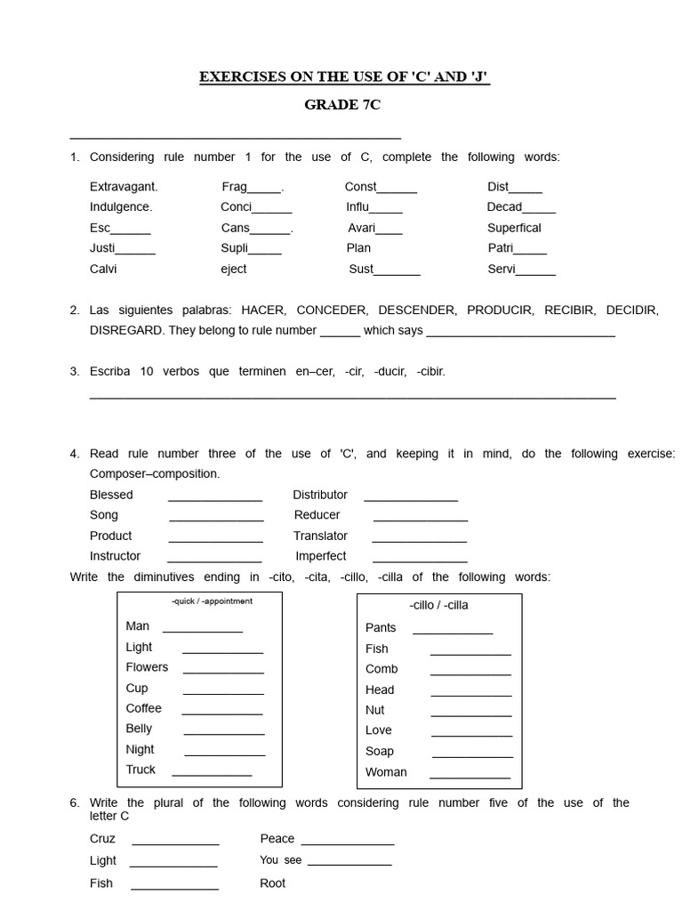 Spelling Workshops 7c - 7b | PDF | Language Mechanics | Linguistics