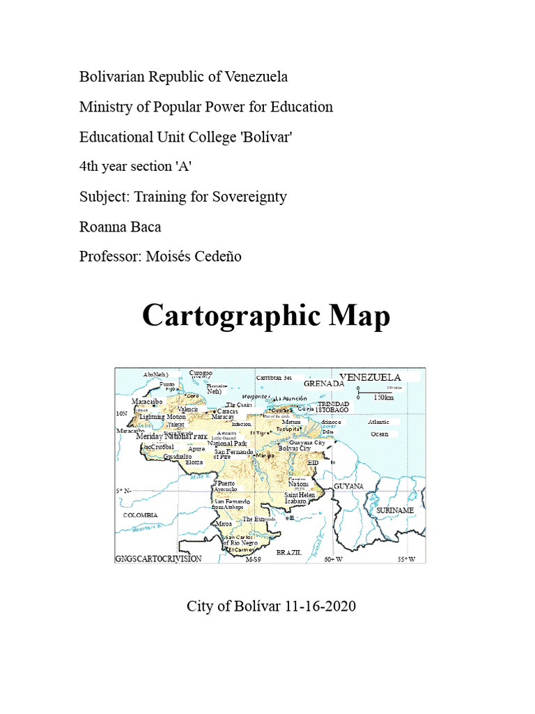 Cartographic Map | PDF